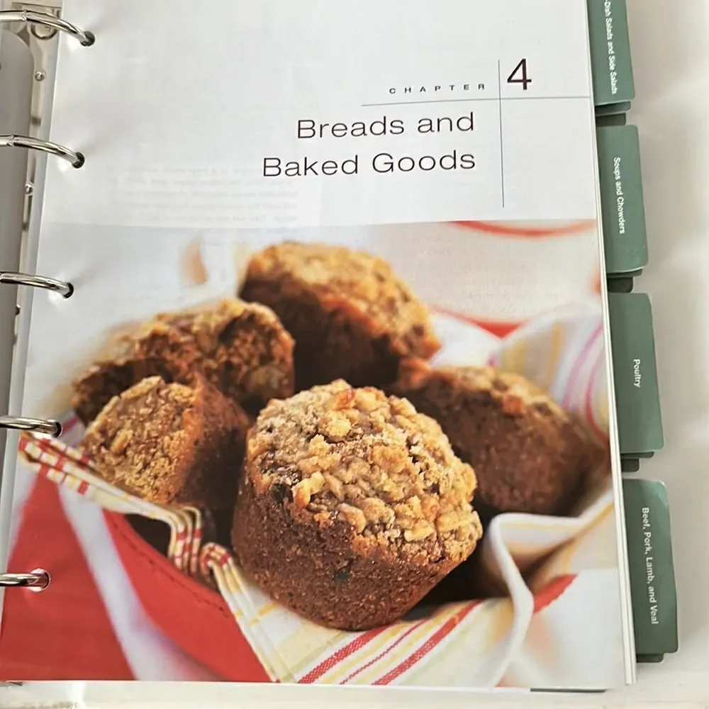 Vintage 2006 Weight Watchers Colorful 452- Page Cookbook w/  Endless Recipe- NEW